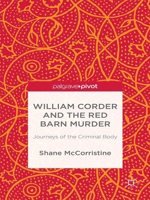 cover image of William Corder and the Red Barn Murder